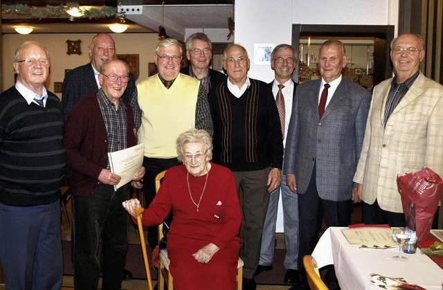 10 Jahre Senioren-Union wurden im Advent gefeiert.   | Foto: Albert Greiner