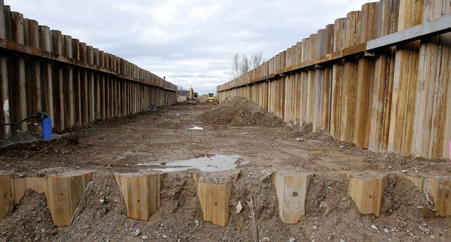 Die Baufirma Bgl bezweifelt das Boden...dtarchivs zu Rate gezogen worden war.   | Foto: Peter Heck