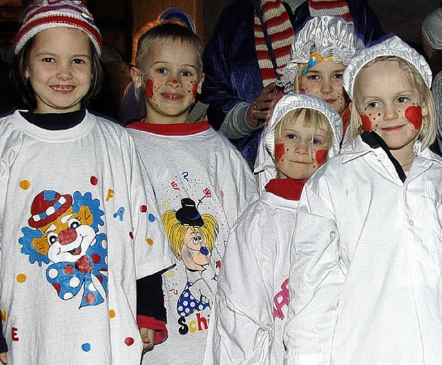 Die Kinder stehen bei den 12 Glunggi im Mittelpunkt.   | Foto: Baum