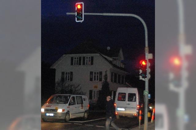 Ratsneulinge machen wegen Ampel Druck