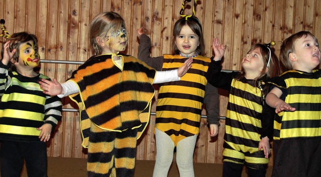 &#8222;Fantastisch - mrchenhaft&#8220...it dabei waren diesen kleinen Bienen.   | Foto: pia Grttinger