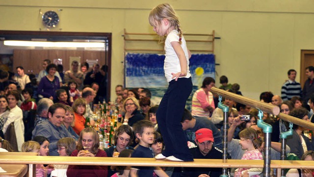 Die Jugendabteilungen prsentierten sich zur Freude der vielen Besucher.  | Foto: Eberhard Kopp