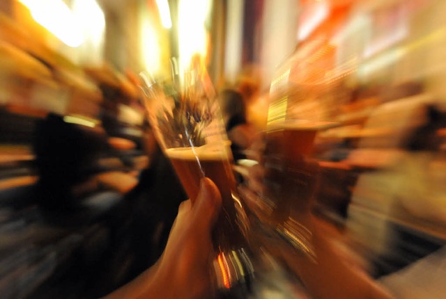 Alkohol spielte bei vielen Auseinander... der Freiburger Innenstadt eine Rolle.  | Foto: dpa