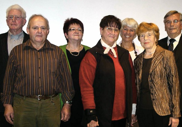 Die Geehrten  Sngerinnenund Snger de..., Sieglinde Braun, Barbara Kurscheidt   | Foto: privat