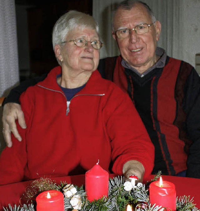 Das Geld, das Ursula und Rudolf Link s...rderverein Krebskranker Kinder zugute.  | Foto: julia jacob