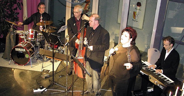 Die X-Mas Jazz Convention mit Rolf Kil...ne Frank und Andreas Binder im Torhaus  | Foto: Ilona Hge