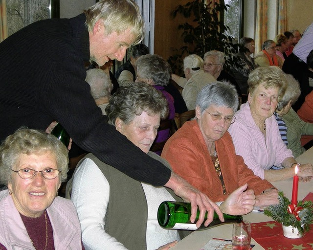 Alles andere als eine trockene Sache, die Weihnachtsfeier   | Foto: BURKHARD