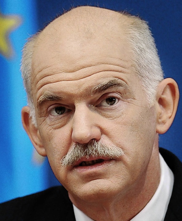 Papandreou will das Steuer herumreißen Ausland Badische Zeitung