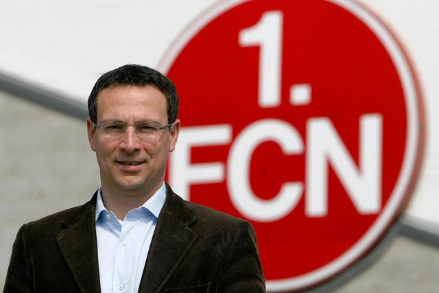 Martin Bader, Sportdirektor des 1. FC Nrnberg, wurde anonym bedroht.  | Foto: dpa