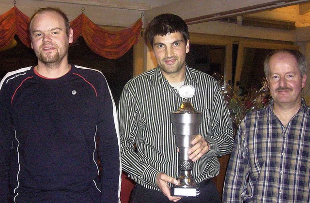 Sieger der  Vereinsmeisterschaften der...g Pfefferle (rechts) und Jochen Koch.   | Foto: Konrad Ruh