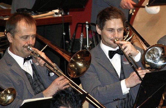Blasmusik auf hohem Niveau prsentiert...m am Samstag bei ihrem Jahreskonzert.   | Foto: Privat