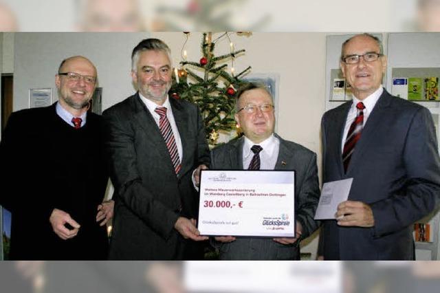 Castellberg erhält weitere 30 000 Euro Fördergeld