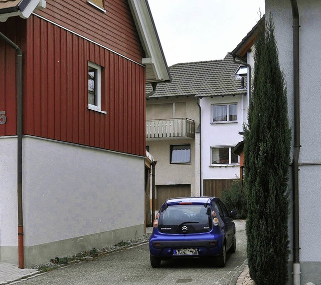 Die kleine Gasse wird nicht von mehr Verkehr strapaziert.   | Foto: Bamberger