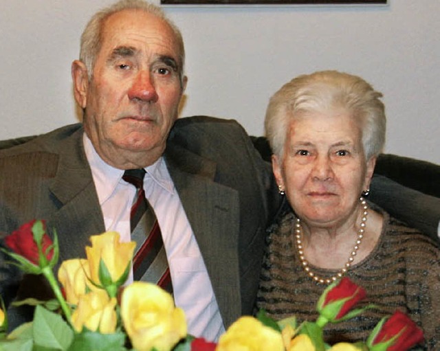 Antonia und Mauro Annicchiarico feiern heute ihre   goldene Hochzeit.   | Foto: Lustig