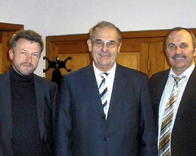 Gert Schnbett (links) wird Dieter Sch...ertreter wird  Rainer Knig (rechts).   | Foto: Kanmacher