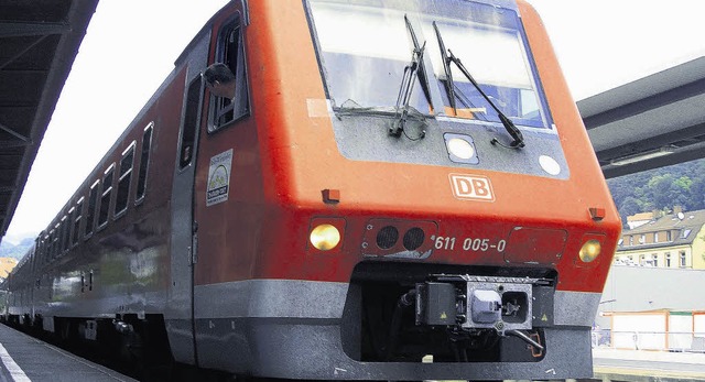 Noch rollen Dieseltriebwagen auf der H...erungen und zum Umweltschutz leisten.   | Foto: Gerard