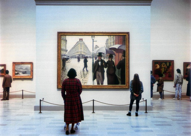 Neugierige Blicke: Museumsbesucher im  Art Institute of Chicago, 1990   | Foto: Thomas Struth (Schirmer/Mosel)