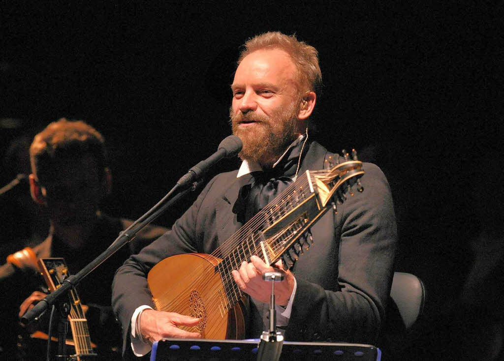 Sting im Festspielhaus in Baden-Baden. Sting im Festspielhaus in Baden-Baden.