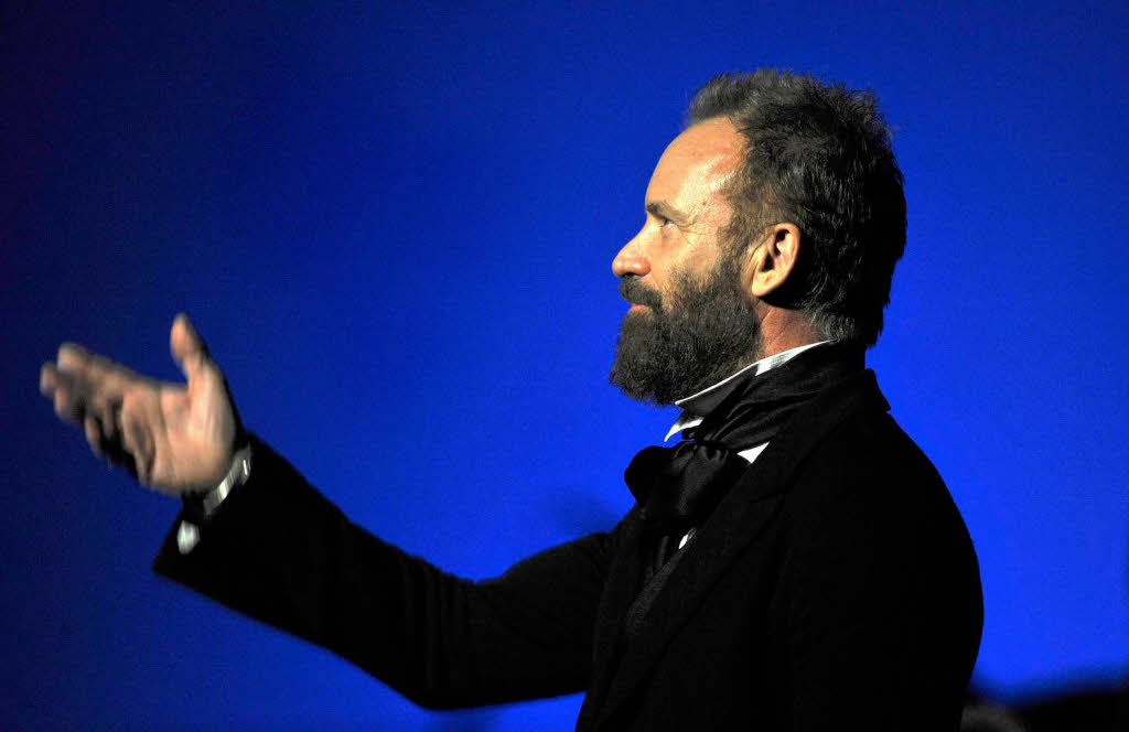 Sting im Festspielhaus in Baden-Baden. Sting im Festspielhaus in Baden-Baden.