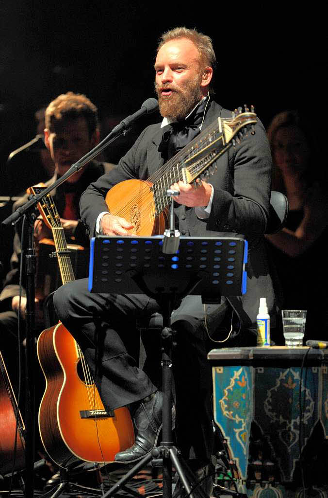 Sting im Festspielhaus in Baden-Baden. Sting im Festspielhaus in Baden-Baden.