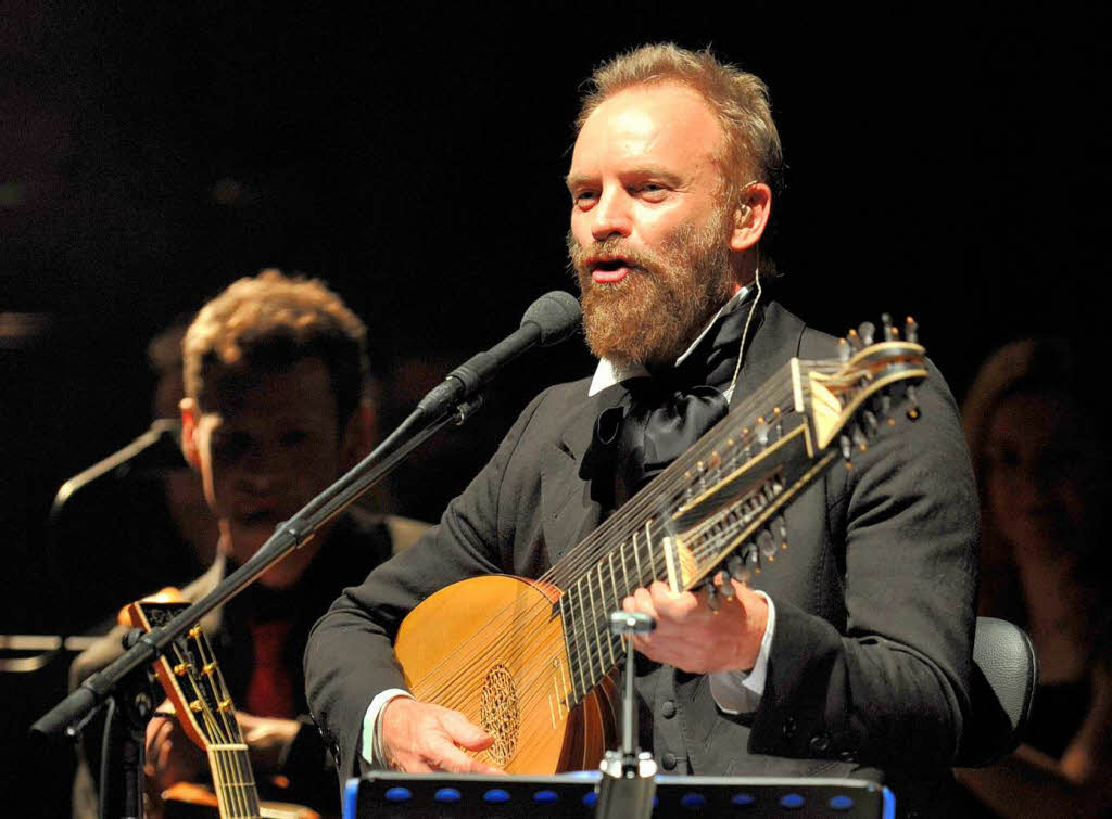 Sting im Festspielhaus in Baden-Baden. Sting im Festspielhaus in Baden-Baden.