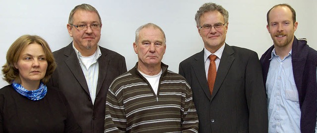 Neues Fhrungsteam (von links):  Sabin... neue Vorsitzende, und Martin Stolz     | Foto: Wolfgang Beck