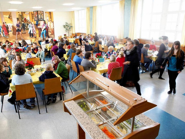 Ohne Mensa kommt auch das Clara Schumann-Gymnasium in Lahr nicht aus.  | Foto: Christoph Breithaupt