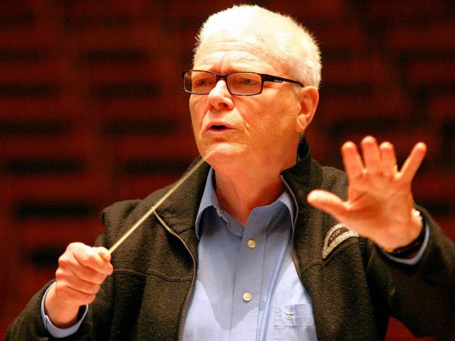 Hans Zender (Bild) dirigierte das SWR-Sinfonieorchester.  | Foto: Lamparter