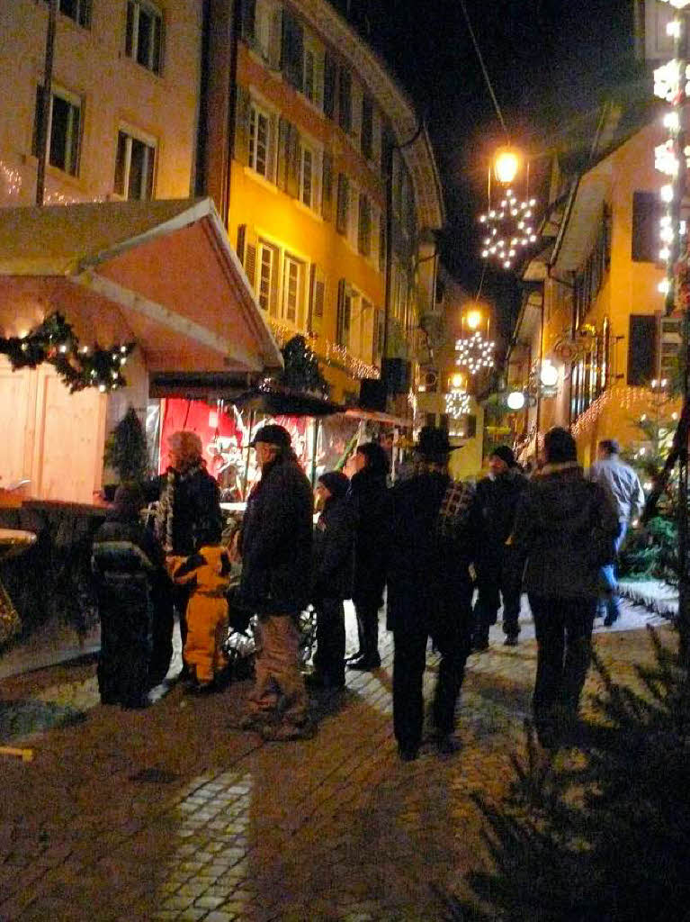 Impressionen von der Laufenburger Altstadtweihnacht 2009.