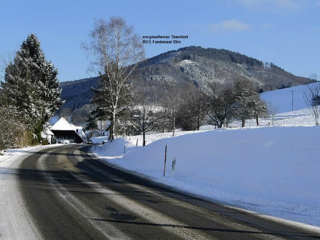 Verbindungsglied fr den Behrdenfunk:...;Pfauenfelsens&#8220; im Hintergrund.   | Foto: Roland Gutjahr