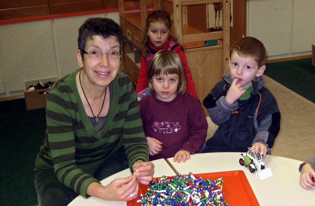 Dora Schlenker war 40 Jahre Erzieherin...n 26 Jahre davon in Meienheim.         | Foto: Hans Spengler