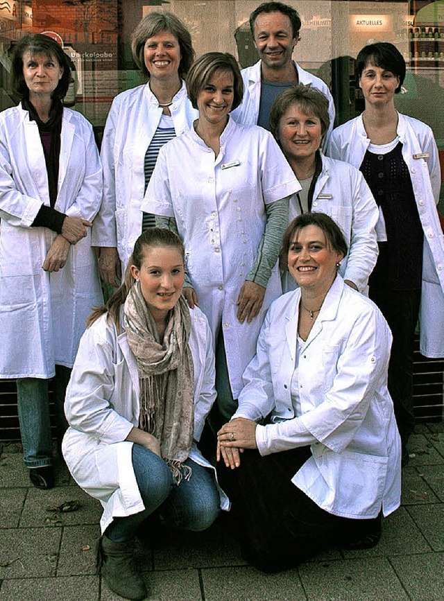 Das Team der Kandel- Apotheke  | Foto: Dietmar Krbs (Verein)