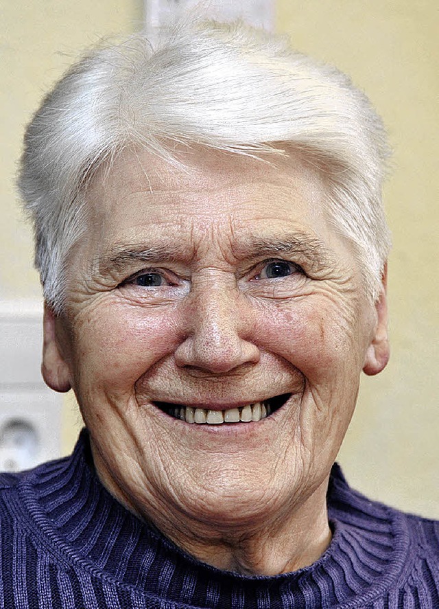 Lydia Rein feiert heute den 80. Geburtstag.  | Foto: Rein
