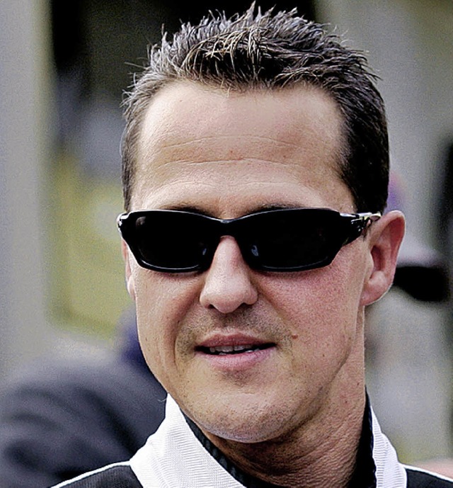Schon wieder durchtrainiert: Michael Schumacher  | Foto: dpa