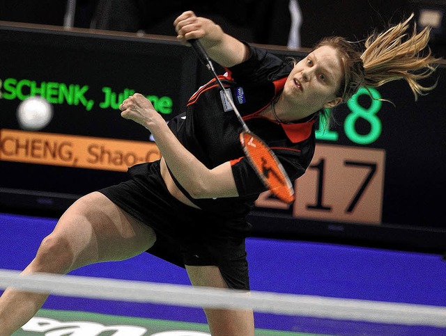 Juliane Schenk  erreichte zuletzt in  Basel das Viertelfinale.   | Foto: Schn