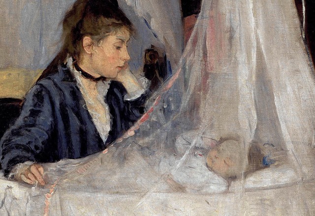 Berthe Morisot, &#8222;Le berceau&#8220; (Die Wiege), 1872  | Foto: SCHIRN