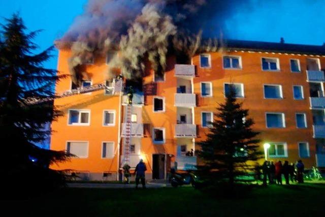Brand in Freiburg fordert Todesopfer