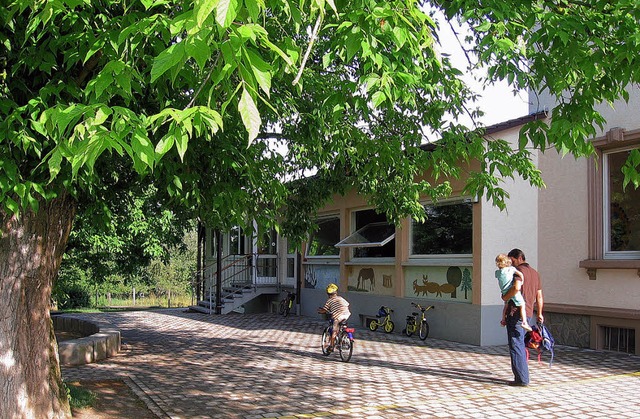 Einladender Ort: der Kindergarten Tannenkirch   | Foto: Markus Maier