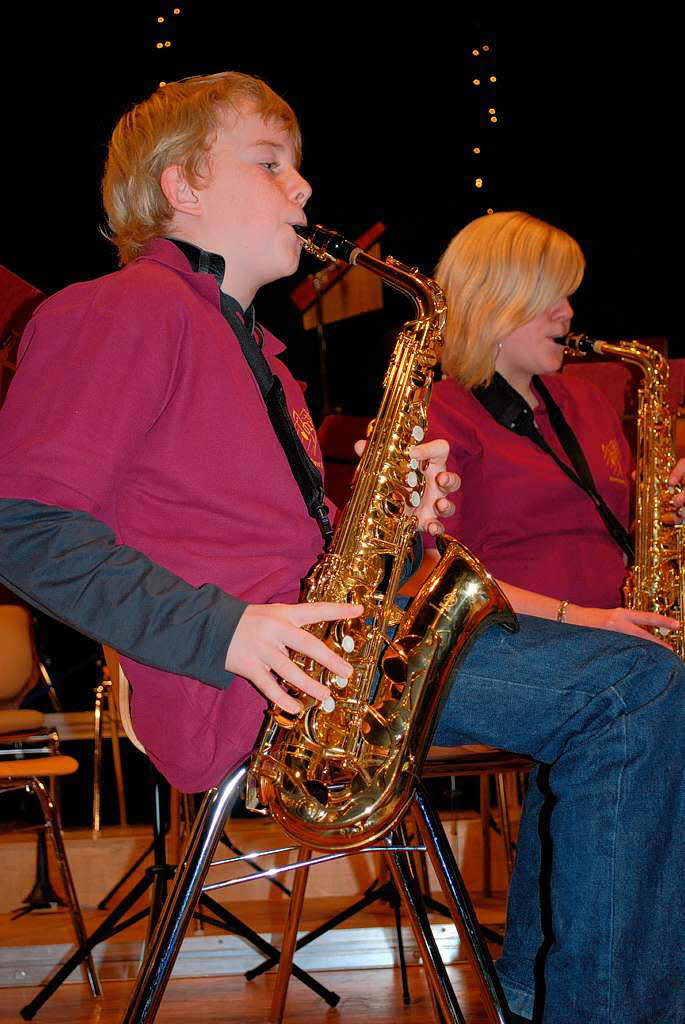 Die Jüngsten im Vororchester können sich schon hören lassen Die Jüngsten im Vororchester können sich schon hören lassen