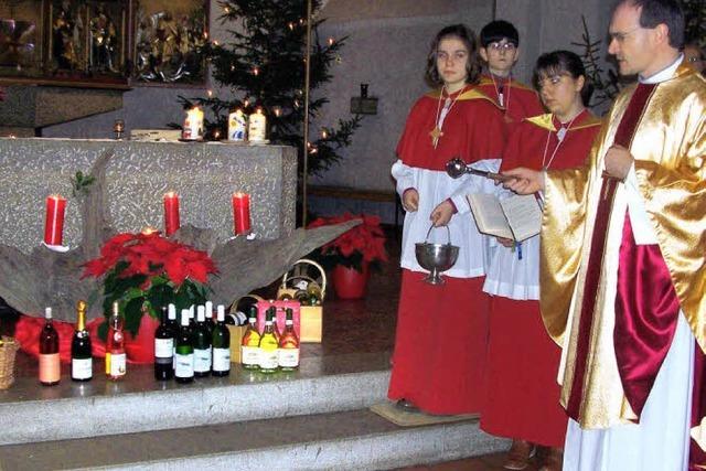 Johanneswein – ein alter Kirchenbrauch lebt auf