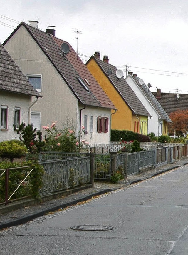 Die Sanierung der Gartenstrae   kostet  470000 Euro .   | Foto: S. umiger