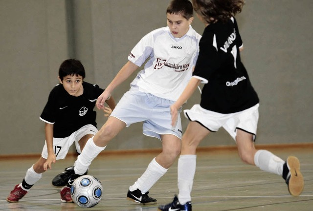 Jugend und Fuball  &#8211; mit viel Engagement und Herz bei der Sache.   | Foto: Peter Aukthun