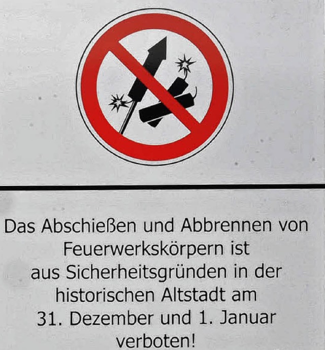 Das Tbinger Bllerverbot ist kein Vorbild fr Freiburg.   | Foto: dpa
