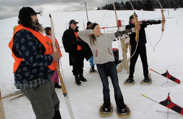 Den Hotzenwald-Biathlon gab es in Herr... im  Hotzenwlder Triathlon versuchen.  | Foto: Archivfoto: Hildegard Siebold