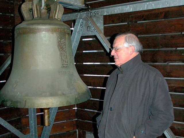 Hermann Birmele war dabei, als die vier Glocken gegossen wurden  | Foto: Frank Kiefer