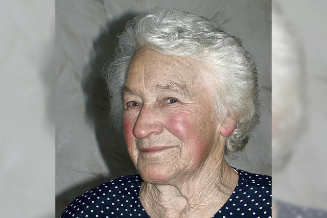 Hildegard Hgle wurde 85