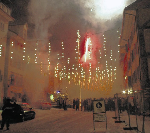 Besondere Vorsicht geboten ist beim Ab...in Altstdten, wie hier in Waldshut.    | Foto: Herbst