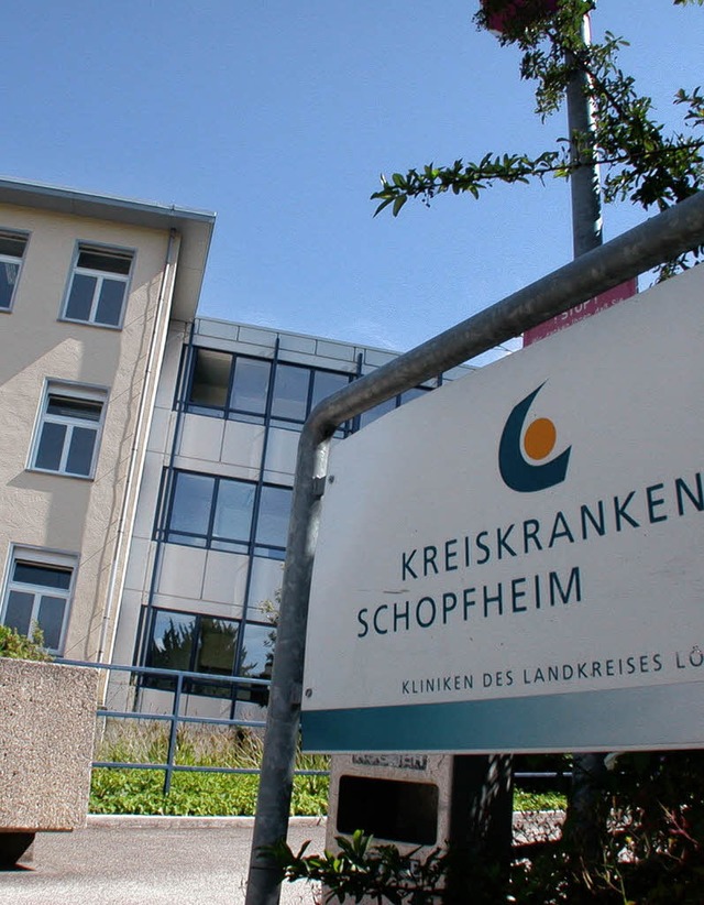 Im Kreiskrankenhaus Schopfheim siedelt...medizinisches  Versorgungszentrum an.   | Foto: Hnig