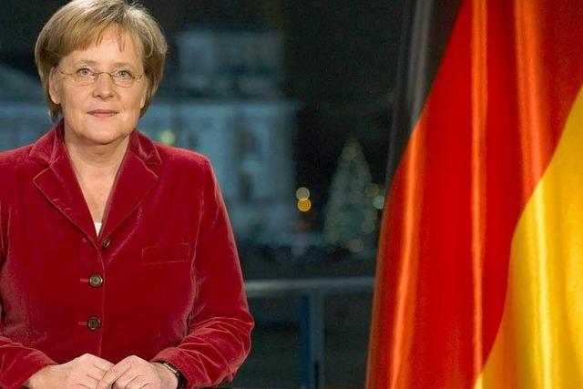 Merkels Schwerpunkte: Wirtschaft und Klima