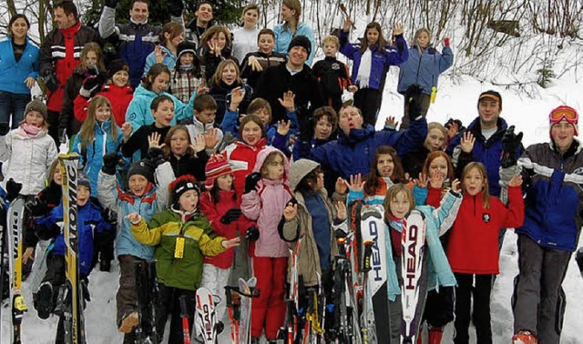 Viel Spa hatten die Kinder des Skiclu...bei ihrem Skikurs zwischen den Jahren.  | Foto: folles